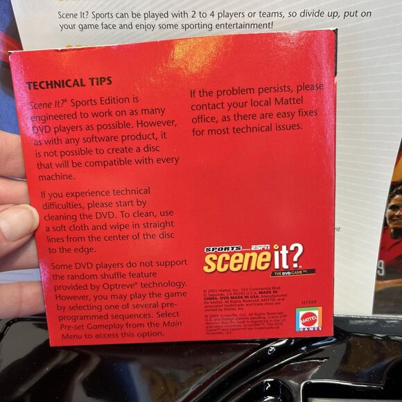 Scene it? Sports Powered by ESPN The DVD Game EUC - Picture 8 of 12